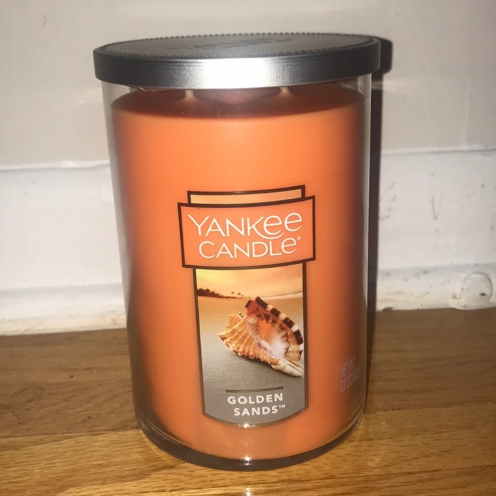 New Golden Sands Large Yankee Candle